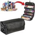 Multifunction Travel Use Storage Bag Roll N Go Cosmetic Bag Make Bag Easy Roll Up Good Use for Makeup Cosmetics Organizer. 