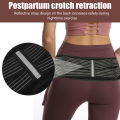 Sacroiliac Belt, Hip Brace Reflective Strip Size Adjustable Nylon Polyester Rubber for Exercise. 