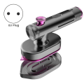 1 Piece Handheld Steam Iron Steamer Ironing&Steaming 2 in 1 Fabric Wrinkle Travel Iron EU Plug A. 