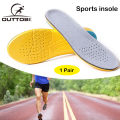 Outtobe Sport Insoles Shock Absorption Cushioning Memory Foam Shoes Insole with Velvet Surfaces. 