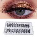 Dingsen False Eyelashes Factory Cross-Border Stable Supply 10 Pairs Half Eyelash Fashion Suit Easy to Carry. 