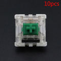 Gateron 5 pin transparent case switches mechanical keyboard cherry mx compatible. 