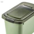 Cereal Rice Food Storage Container with Measuring Cup Grain Rice Storage Bin. 