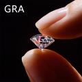 100% Genuine Loose Gemstones Moissanite Stones GRA 1ct D Color VVS1 Lab Diamond Stone Excellent Cut For Diamond Ring In Bulk Gem. 