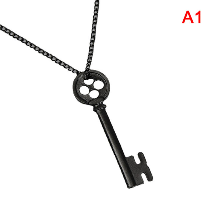 Halloween Metal Coraline Key Skeleton Props Neil Gaiman Retro Black ...
