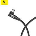 Baseus MVP Elbow Shaped Fast Charging Micro USB Cable For Samsung, Huawei, Redmi, Realme, Oppo, OnePlus, Vivo, Honor Original Line Fast Data Transfer & Charging Micro USB Cable (CAMMVP-B01) | BaseusOnly.lk. 