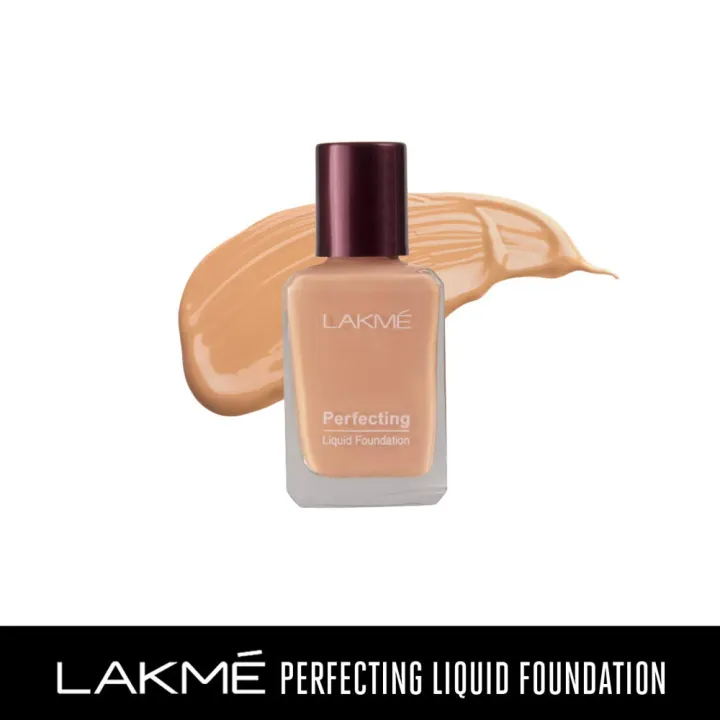 Lakm%C3%A9%20Perfecting%20Liquid%20Foundation,%20Marble,%20Waterproof%20Full%20Coverage%20Long%20Lasting%20-%20Light%20Oil%20Free%20Face%20Makeup%20With%20Vitamin%20E,%20Dewy%20Finish%20Glow,%2027%20Ml%20&%20Lakm%C3%A3%C2%A9%20True%20Wear%20Nail%20Color,%20Shade%20506,%209%20Ml%20SAB%20-%20Image%203