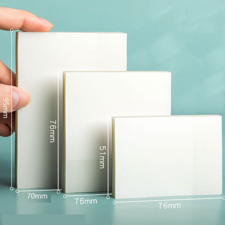 50sheets%20Transparent%20Sticky%20Note%20Waterproof%20Memo%20Pad%20Message%20Annotation%20Paper%20Clear%20Notepad%20Stationery%20School%20Supplies%20-%20Image%202