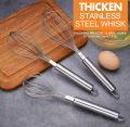 Small Egg Beater Stainless Steel 9" Egg Beaters Hand Whisk Mixer Stirring Tool Egg Cream Mixer Stirrer Sauce Beater Best. 