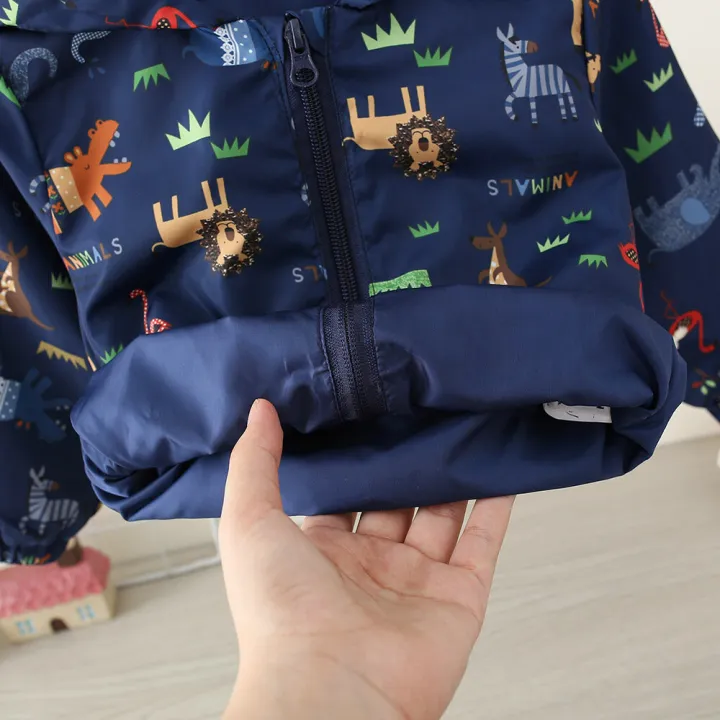 Spring%20And%20Autumn%20New%20Boys'%20Baby%20Long%20Sleeve%20Coat%20Animal%20Print%20Infant%20Hooded%20Coat%20Windproof%20Girl%20Children'S%20Clothing%20(3-24%20Months)%20-%20Image%208