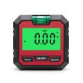 Precision Digital Inclinometer Electron Goniometers Magnetic Base Digital Protractor Angle Finder Bevel Box -Red. 