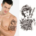 Small Full Arm Waterproof Sweat-proof Simulation Tattoo Stickers Fashion Beautiful Geometric Shape. 