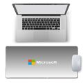 Mat Keyboard Logo Durable Mat Mouse Desk Windows Computer Pad Gamer Mouse Luxury Mousepad Large Soft Microsoft(1_200X250X2Mm). 