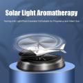 Solar Helicopter Air Freshener Car Aircraft Aromatherapy Diffuser Decoration. 