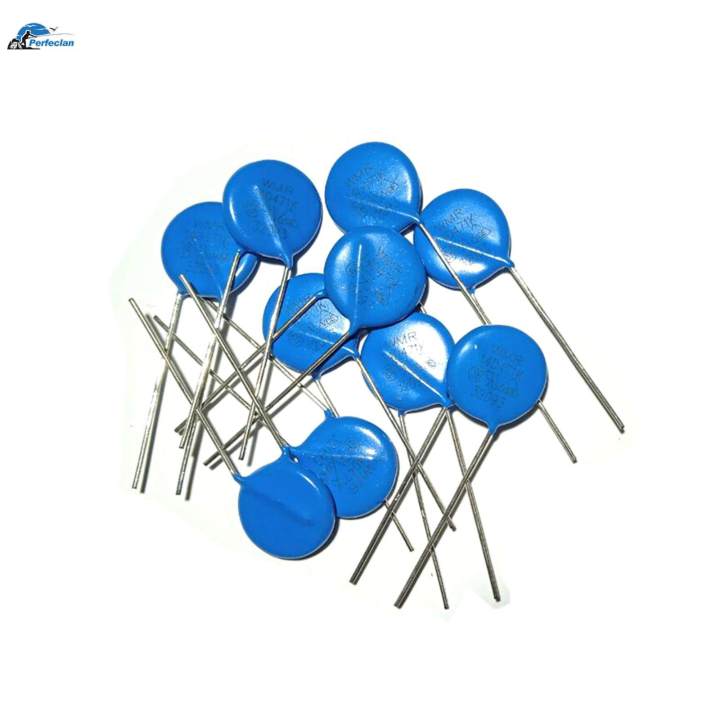 10x Radial Lead Disc Varistors Good Contact Performance, Varistor Resistor for Filtering Coupling