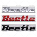 Beetle Labeling Applicable to Beetle English Car Logo Fender Side Seam Label Metal Sticker Rear Box Car Badge Sticker. 
