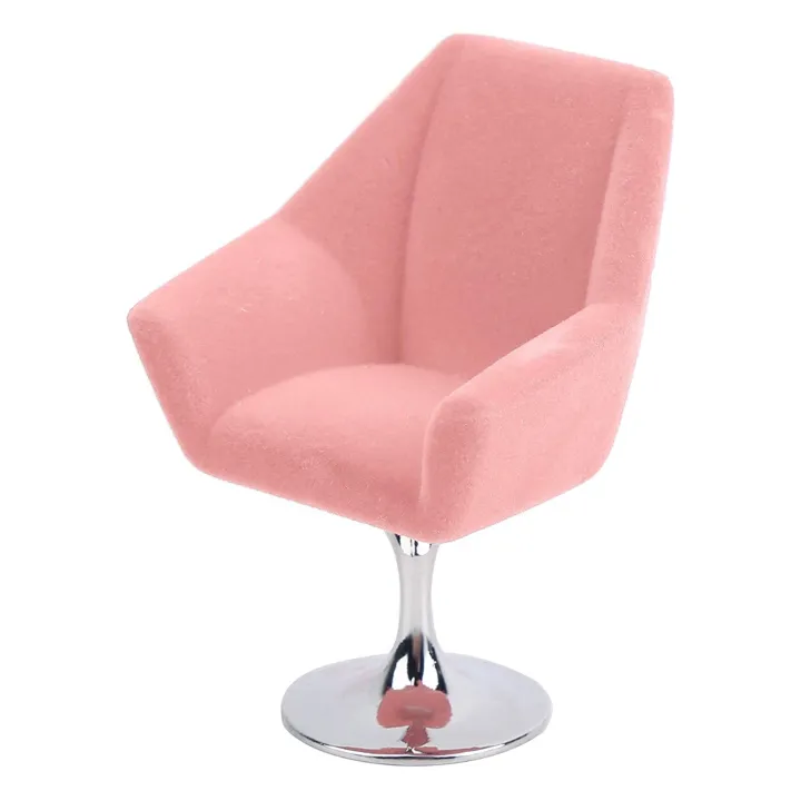 1:12Mini%20Armchair,%20Mini%20Miniature%20Flocking%20Armchair%20-%20Image%205