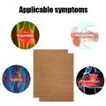 80Pcs Hot Pain Relief Patch Capsicum Medical Plaster Treat Muscle Strain Back Pain Knee Joint Ache Self-Heat Adhesive Stickers. 