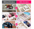 Drawer Dividers  Organizer  Adjustable  Separators with  Inserts Expandable. 