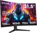 KOORUI 32E6QC 32"inch Monitor. 