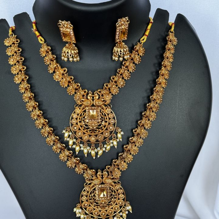 Dull%20gold%20color%20big%20double%20necklace%20with%20one%20pair%20earring%20fashion%20jewelry%20set%20with%20gold%20stone%20for%20girl%20and%20women%20-%20Image%205