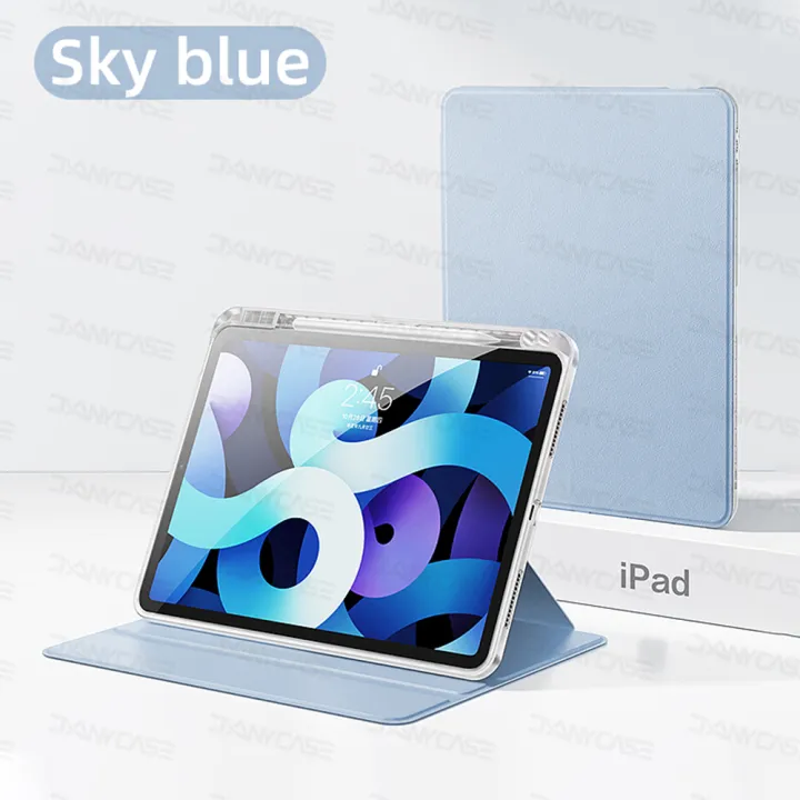 720%C2%B0%20Rotation%20Tablet%20Case%20For%20iPad%20Air%204/5%2010.9%207/8/9th%2010.2%205/6th%209.7%2010th%2010.9%20Pro%2011%2012.9%2010.5%20Transparent%20Cover%20-%20Image%207