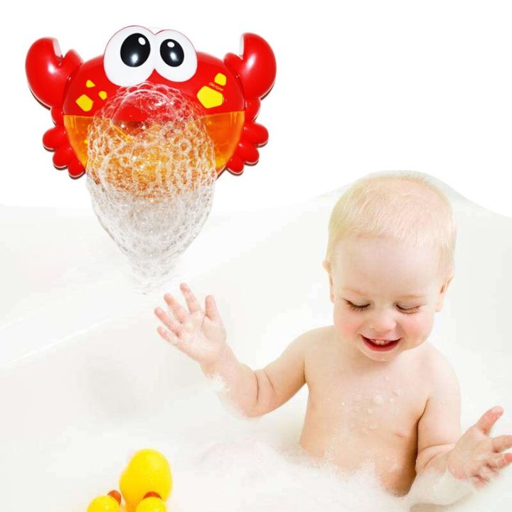 Bubble%20Crabs%20Baby%20Bath%20Toy%20Funny%20Toddler%20Bath%20Bubble%20Maker%20Pool%20Swimming%20Bathtub%20Soap%20Machine%20Bathroom%20Toys%20for%20Children%20Kids%20-%20Image%204