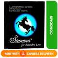 Stamina Plus Delay Condoms For Longer Lasting Pleasure Condoms. 