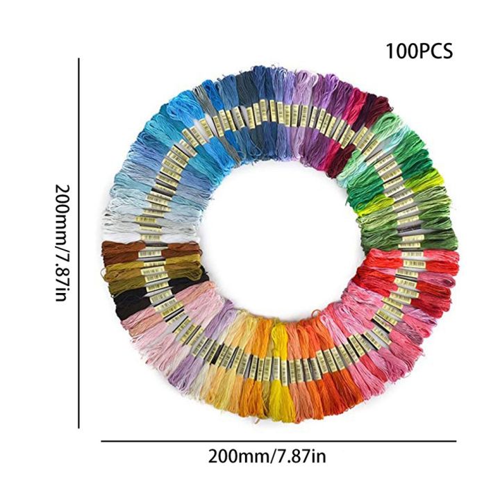 Hand-Embroidered%20Weave%20Cross%20Stitch%20Thread%20Polyester%20Cotton%20Embroidery%20Thread%20-%20Image%204