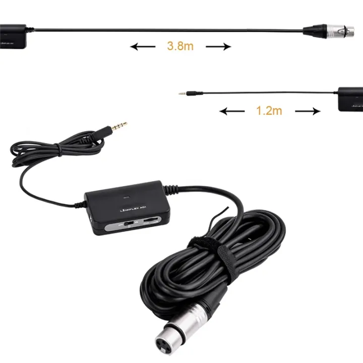 For%20Smartphone%20DSLR%20Cameras%20Camcorders%20LINKFLEX%20AD1%20Microphone%20Preamp%20Amplifier%20XLR%20to%203.5mm%20Audio%20Adapter%20-%20Image%207