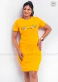 100 % Cotton  Wild Flower Design Printed Frock. 