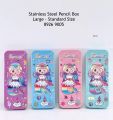 Pencil Box Cute Design Stainless Steel Pencil Case for Kids & Students. 