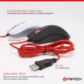 FANTECH RHASTA G10 2400DPI Professional Wired Mouse (BLACK) LED Optical USB Game Gaming Mouse Gamer for PC Computer Laptop Pro Office. 