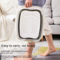 Foldable Footbath Massage Bucket Soaking Bucket Folding Basin Spa Foot Bath Bucket Household Sauna Bathtub Pedicure Bath Bathtub. 