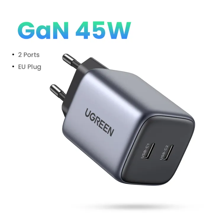 UGREEN%2045W%20GaN%20Charger%20with%20Dual%20USB%20Type%20C%20Ports%20Fast%20Charging%20for%20iPad%20Pro%20iPad%20mini%20SAMSUNG%20S23%20S22%20S21%20S20%20iPhone%2013%20pro%20max%20-%20Image%209