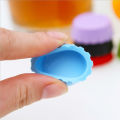 6Pcs Silicone Bottle Cap Reuse Practical Colorful Leak Free For Beverage Bottle Novelty Sealer Stopper Cover. 