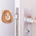 Door Stopper Flexible Self Adhesive Door Handle Bumper for Refrigerator Bathroom Window decoration accessories. 