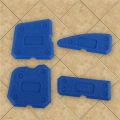 4 pcs Silicone Sealant Spreader Profile Applicator Tile Grout Tool Home Help. 