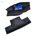 Pipe Insulation Bag Waterproof Weather Protection for Outdoor Water Systems Oxford Cloth. 