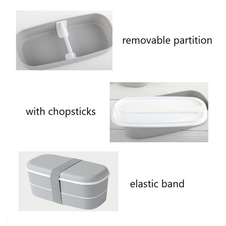 Nullmul%20Microwavable%202%20Layer%20Lunch%20Box%20with%20Compartments%20Leakproof%20Bento%20Box%20Insulated%20Food%20Container%20Lunch%20Box%20Gray%20-%20Image%205