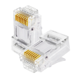 AMP Tyco RJ45 CAT6 Network Clip / 8P8C Modular Plug / Network Lan Connector. 