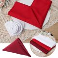 SOLIGHTER Hotel Cloth Napkins Soft Wedding Table Cloth Dinner Napkins Wedding Decoration Table Linen Party Supplies Washable Solid Red/Multicolor. 
