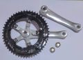 Bicycle Chain Wheel and Alloy Crank Road Bike Racing Cog Wheel 52 - 44 Teeth Bicycle Accessories. 