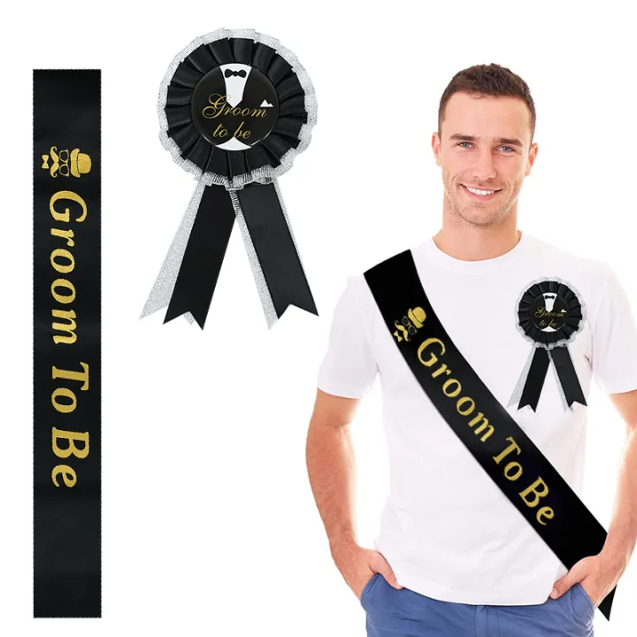 Bride%20To%20Be%20Sash%20White%20Veil%20With%20Comb%20Badge%20Wedding%20Bridal%20Shower%20Decoration%20Bachelorette%20Party%20Hen%20Night%20Supplies%20Groom%20To%20Be%20-%20Image%205
