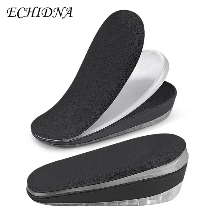 Shock Absorption Insole 3-layer Height Increasing Insoles with Arch Support for Shock Absorption Orthopedic Cushioning Adjustable Self-adhesive Foot Pads Cushioning Foot Pads