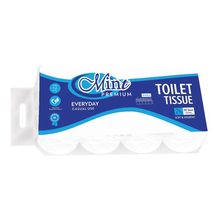 MINT PREMIUM TOILET ROLL 10'S