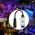 Mini LED Bluetooth RGB Strip Light Controller Wireless Smart Music Phone Control DC 5-24V 6A For RGB 3528 5050 Strip. 