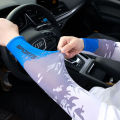 Ice Summer Sun Protection Men's Oversleeve Uv Protection Arm Guard Sleeves Ice Silk Summer Sleeve Gloves Thin Driving and Biking. 