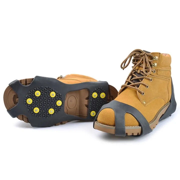 1Pair%20New%20Wear-resistant%20Ice%20Grippers%20S-XXL%20TPE%20Anti%20Slip%20Crampons%2010%20Studs%20Cleats%20Overshoe%20Winter%20-%20Image%204
