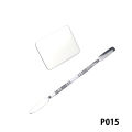 Hand-held Stainless Steel Makeup Mixer Nail Art Polish Mixing Plate Foundation Eye Shadow Mixer Palette Beauty Tool with Spatula Yao Store. 